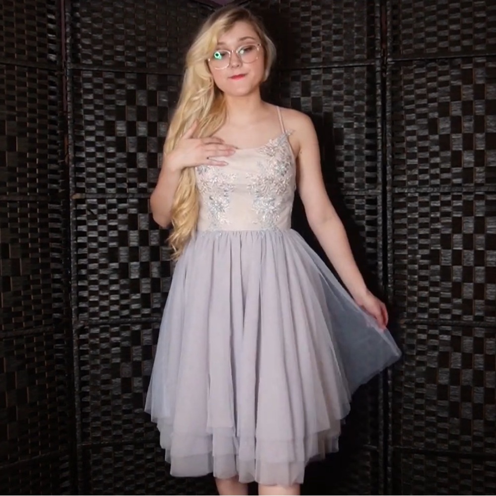 Tulle Floral Dress AW Bridal Ronnie